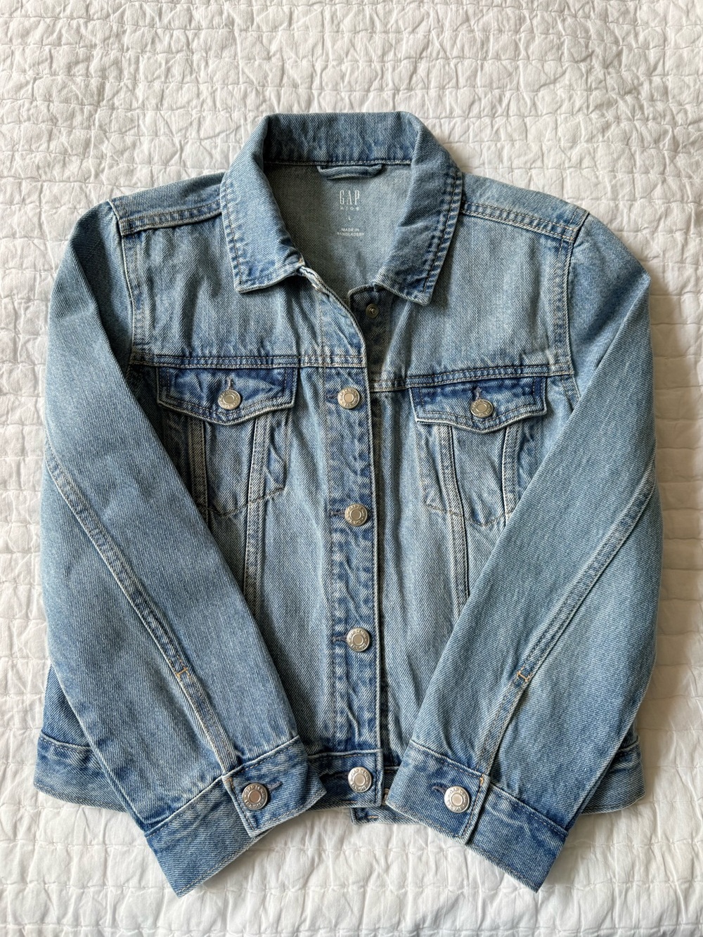 Kids denim jacket NWOT